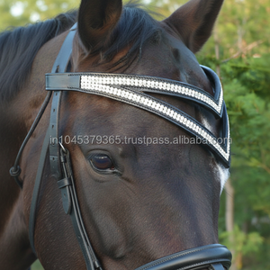 Premium Quality <b>Crystal</b> Browband for Horses Model CB-10 Made in in <b>Top</b>-Rated Horse Product - Product Image 1