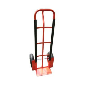 HT2402 Zware Stalen Hand Truck Dolley Hand Kar Met Laadvermogen 300Kg 13X4 Inch Pneumatische wiel - Product Image 3