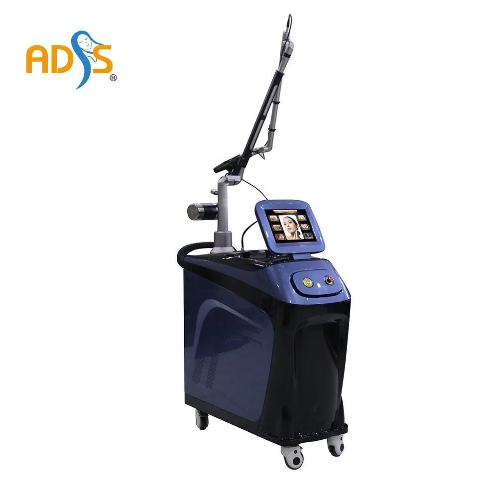 Professional Q-switch nd yag tattoo removal laser Skin rejuvenation black carbon peeling Melasma Removal