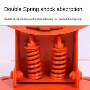 Panier de basket-ball standard pour adultes, montage mural, intérieur/extérieur, taille orange/<span class=keywords><strong>blanc</strong></span>/<span class=keywords><strong>rouge</strong></span> - Product Image 4