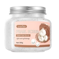 S&Soak OEM Private Label Exfoliant et hydratant pour le cuir chevelu et le corps, gommage nettoyant en profondeur au sucre et au sel pour les cheveux et la peau