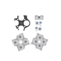 Clavier en silicone de remplacement pour manette PS5 V1 V2 V3, boutons conducteurs, pièces de réparation