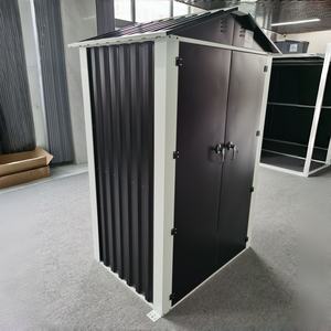 Maison conteneur en acier étanche, préfabriquée, pour rangement, abri à outils, niche pour animaux, maison de jardin modulaire, installation rapide, écologique, ignifuge - Product Image 1