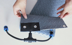 Ngoài trời tuyết nóng chảy sưởi ấm Mat nước nóng lối đi mat với cắm - Product Image 6