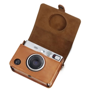 Étui en cuir PU avec sangle pour <span class=keywords><strong>FUJIFILM</strong></span> <span class=keywords><strong>instax</strong></span> mini <span class=keywords><strong>Evo</strong></span> - Product Image 5