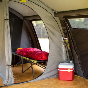 Tente de camping familiale gonflable personnalisable 4 saisons, spacieuse, 1 chambre, 1 séjour, pour l'extérieur - Product Image 4