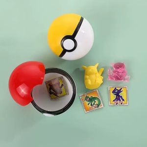 Figurine d'action <span class=keywords><strong>Pikachu</strong></span> pour enfants de 4,5 cm, capsule de dessin animé en PVC, jouet <span class=keywords><strong>Pokeball</strong></span> pour la décoration et le divertissement, balle d'elfe - Product Image 5