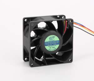 80 мм 80 мм 80x80x38 мм 12 В 24 В 48 В постоянного тока Бесщеточный вентилятор охлаждения осевой Вентилятор промышленный охлаждающий вентилятор зеленый дом фермы ЦП высокоскоростной - Product Image 2