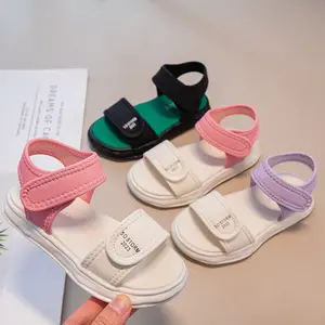 Été Nouveau Simple Semelle Souple Confort Enfants Sandales Enfants Léger Sandale Pour Filles
