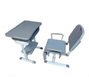 Mobiliario Escolar al por Mayor OEM, Escritorio y Silla <span class=keywords><strong>de</strong></span> Aula <span class=keywords><strong>de</strong></span> Metal con Diseño Moderno para Adolescentes, Ideal para Dormitorios <span class=keywords><strong>de</strong></span> Apartamentos - Product Image 3