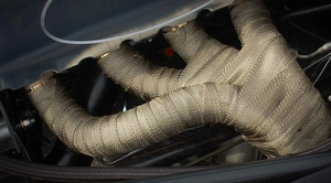 Titanium Fiber Exhaust Header <b>Pipe</b> Wrap <b>Tape</b> Heat Resistant Heat Insulation Wrap Exhaust Header <b>Pipe</b> <b>Tape</b> Cloth - Product Image 3