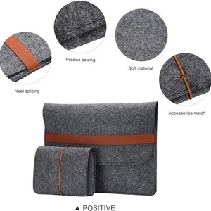 Housse pour ordinateur portable, mallette, sacoche à outils, étui en feutre pour <span class=keywords><strong>Apple</strong></span> <span class=keywords><strong>Mac</strong></span> Pro <span class=keywords><strong>Mac</strong></span> <span class=keywords><strong>Book</strong></span> - Product Image 5