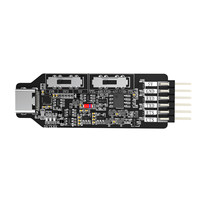 Módulo Serial USB a TTL RS485 CH340, Cable de Comunicación Tipo-C, Herramienta de Descarga, Grabación y Depuración de MCU
