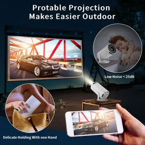 Dazzler Mini Proyector 4K HY300pro Portátil para Smart Home Theater Android Smart <span class=keywords><strong>Bluetooth</strong></span> <span class=keywords><strong>Wifi</strong></span> - Product Image 4