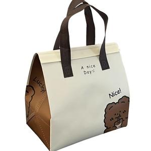 Özel soğutma termal çanta yalıtımlı geri dönüşümlü gıda teslimat ambalaj kalkış çanta - Product Image 5