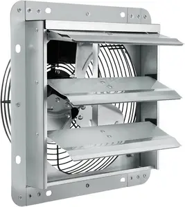 High Power Industrial Ventilation Fan AC 220V Metal Exhaust Fan for Cooling for Industrial Plants and Hydroponic Farms