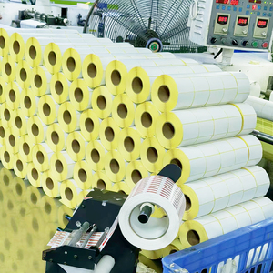 Etichetta termica 100x150mm rotolo adesivo termico classico bianco diretto per le etichette di inventario di ritorno - Product Image 1