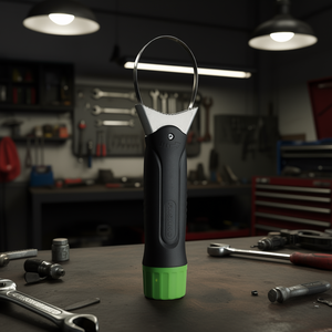 Abridor de botellas Fasano con base verde de agarre cómodo para una apertura fácil - Product Image 3