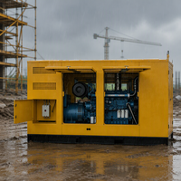 Groupe électrogène diesel silencieux 500KVA/375KVA triphasé 1800 tr/min refroidi par eau démarrage à distance 50/60Hz Prix usine Export USA/UE/Moyen-Orient