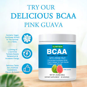 Poudre de BCAA de bonne qualité avec fruit de moine pour lutter contre la fatigue pour s'entraîner plus dur Supplément de BCAA naturellement sucré - Product Image 5