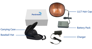 प्रायद्वीप चिकित्सा 272 लेजर डायोड 650nm लाल प्रकाश लेजर थेरेपी स्केल विश्लेषक हेयर ग्रोथ डिवाइस कैप एंटी हेयर लॉस - Product Image 2