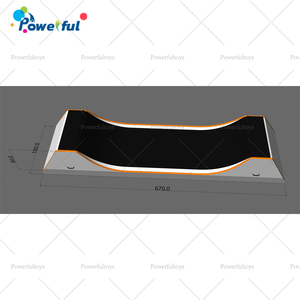 Pistas de Skate Modulares Portátiles, Rampas Inflables <span class=keywords><strong>para</strong></span> BMX en Agua y Nieve, Rampa Inflable <span class=keywords><strong>para</strong></span> Skate - Product Image 3