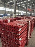 ZCS6.26 Étai en acier pour la construction de bâtiments Poteaux d'échafaudage en acier Support de coffrage en acier réglable