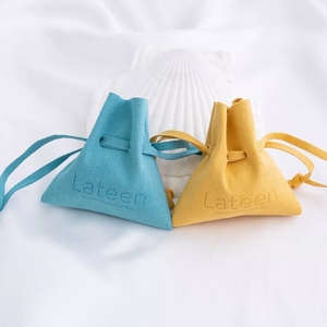 Factory Direct Gift Packaging Microfiber Drawstring Jewelry Pouch Velvet <b>Watch</b> Jewelry Packing Pouch with Drawstring - Product Image 1