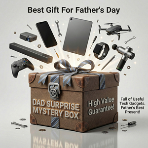 Miglior Regalo per la Festa del Papà: Gadget Elettronici di Alta Qualità, Scatola Sorpresa con 1-3 Pezzi Casuali (Telefono, Tablet, Drone), Mystery Box Avanzata - Product Image 2
