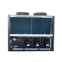 Groupes frigorifiques à refroidissement par air à quatre compresseurs scroll de 40 CV, 30 tonnes, 120 kW