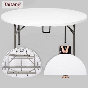 Venta caliente blanco redonda de Metal balcón mesa plegable - Product Image 2