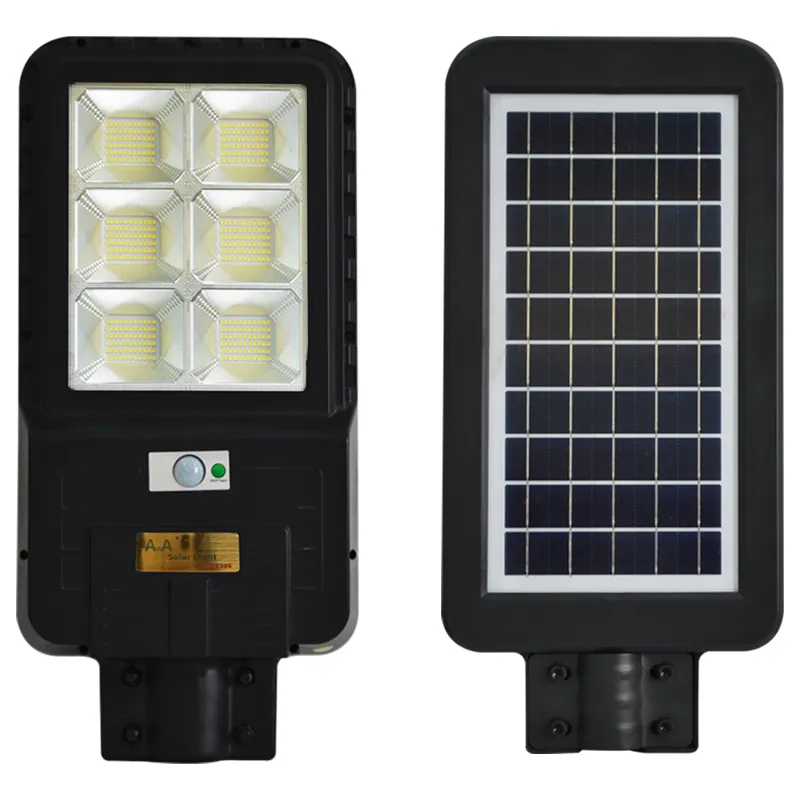 IP65 wasserdichte Aluminium kommerzielle Solar Straßen laterne mit Bewegungs sensor Solar panel Straßen laterne 300W 400W 500W Solar LED