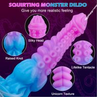 Nuevo Dildo Realista Ultrasuave con Rociador de Agua para Masturbación Femenina, Juguete Sexual de Silicona para Adultos