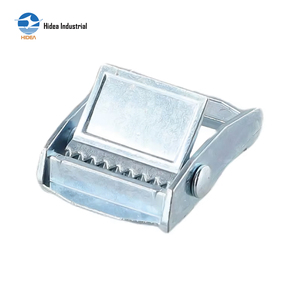Hebilla <span class=keywords><strong>de</strong></span> tensión industrial <span class=keywords><strong>de</strong></span> liberación rápida <span class=keywords><strong>de</strong></span> 3/4" BS330lbs, galvanizada en zinc, para correas <span class=keywords><strong>de</strong></span> sujeción <span class=keywords><strong>de</strong></span> carga - Product Image 1