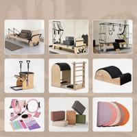 PLT-Pilates Reformer Machine Spring Belt Hook Handle Pad Accessory Home Exercise Polyester
