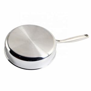 Poêle à frire antiadhésive en acier inoxydable tri-couches avec revêtement alvéolé, compatible lave-vaisselle - Product Image 6