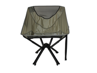 Nouvelle chaise lune en alliage d'aluminium, pliable et à ouverture rapide, pour le camping et le parc, pratique et compacte, en tissu nylon