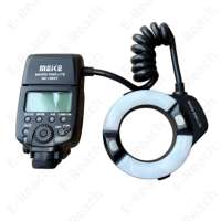 MEIKE MK-14EXT Flash annulaire E-TTL Macro LED pour Canon 550D 760D 750D 1100D pour Nikon D80 D300S D600 D700 D800