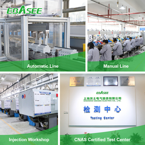 컴팩트 디자인 전기 MCB 회로 차단기 EBASEE EBS1Z-63 DC 1P/2P/3P/4P 6KA 미니 회로 차단기 - Product Image 5