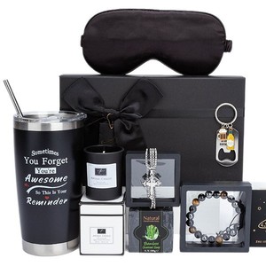 Coffret Cadeau Premium pour Hommes Noirs, Ensemble de Chaussettes Créatives Multiples, Boîte Cadeau pour Noël, Anniversaire, Cadeau pour Messieurs - Product Image 5
