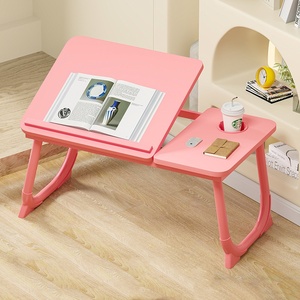 <span class=keywords><strong>Bureau</strong></span> pour ordinateur portable pouvant être surélevé <span class=keywords><strong>et</strong></span> abaissé sur le <span class=keywords><strong>lit</strong></span>, petit <span class=keywords><strong>bureau</strong></span> d'étude pour dortoir étudiant - Product Image 4