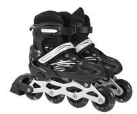 Patins à roulettes en ligne à 4 roues avec tige en maille synthétique, chaussures de sport pour débutants, patins de patinoire pour filles, garçons et adolescents, fournis par l'usine