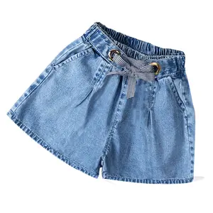 Short d'été en jean pour fille, mode Short princesse, pantalon de beauté pour enfant