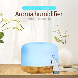 Tinh Dầu Khuếch Tán 550Ml Dầu Khuếch Tán 7 Màu Đèn Hương Liệu Khuếch Tán Mát <span class=keywords><strong>Mist</strong></span> Độ Ẩm - Product Image 5