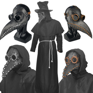 2025 New Style Medieval Steampunk <strong>Plague</strong> <strong>Doctor</strong> Elephant Latex Full Face <strong>Masks</strong> Beak Adult Halloween Event Cosplay 2 Color <strong>Mask</strong> - Product Image 5