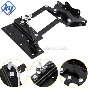 מנגנון להרים תפקודי keang שולחן קפה עם מסגרת ריהוט מתכת - Product Image 3