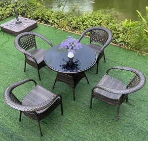 Table basse d'extérieur spacieuse et très appréciée, table basse en <span class=keywords><strong>verre</strong></span> pour <span class=keywords><strong>jardin</strong></span> <span class=keywords><strong>de</strong></span> luxe et patio d'hôtel - Product Image 3