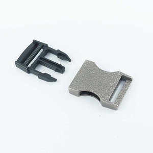 Side Release Buckle Zinc Alloy 32mm Antique Silver Durable Wear Resistant For Bags Backpack Belt <b>Webbing</b> Accessories - Product Image 2