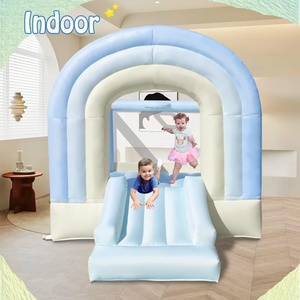 Château gonflable arc-en-ciel pour intérieur et extérieur, château gonflable commercial pour les locations <span class=keywords><strong>de</strong></span> fêtes <span class=keywords><strong>d</strong></span>'<span class=keywords><strong>anniversaire</strong></span> pour enfants - Product Image 6