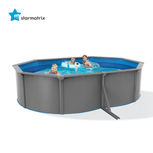 <span class=keywords><strong>Piscine</strong></span> Starmatrix en métal avec parois galvanisées de 0,4 mm et supports galvanisés de 0,6 mm, livrée avec mini <span class=keywords><strong>palette</strong></span> - Product Image 2